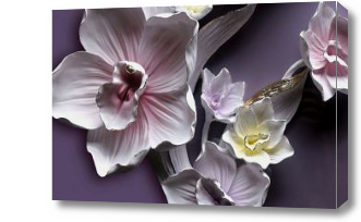 Картина 3D орхидея